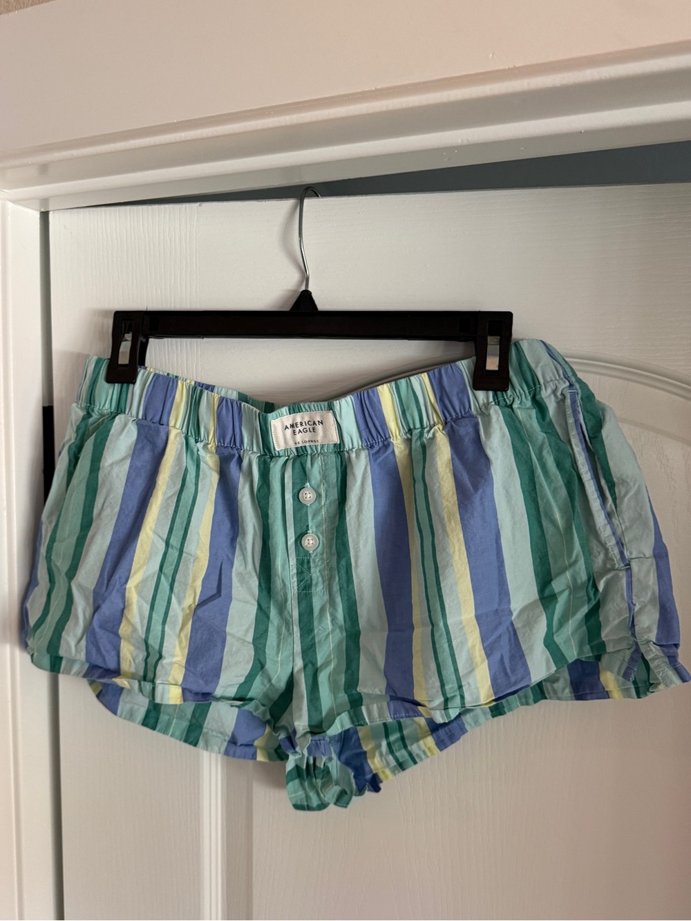 American Eagle Outfitters Striped Boxer Lounge Pajama Shorts / Size M